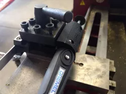 Dremel Holder for Mini-Lathe QCTP