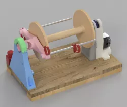 Electric Spinning Wheel