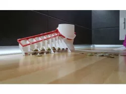 Euro coin sorter, 100% printable (fixed orientation)