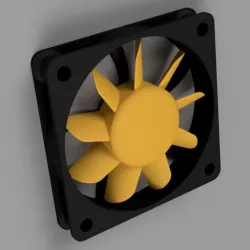 Fake fan / fidget spinner