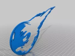 Final Fantasy 7 Logo Tool Holder