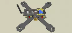 FPV 220mm Frame Kit - Modified