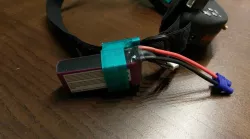 FPV Goggle battery mount