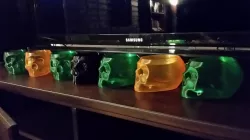 Halloween Skull Container