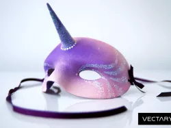 Halloween Unicorn Mask