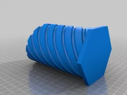 Helix Bolt-like Pen Holder