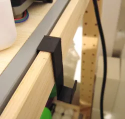 Hook for Ivar shelf (Ikea)
