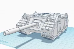 Hunchback Tracks Mk.II, Warhammer 40k Superheavy Tracks