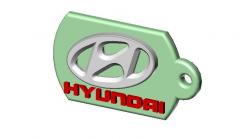 Free STL file Pendant porte clé Hyundai N /Hyundai N Key ring