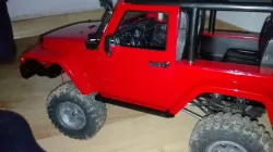 Jeep JK rock sliders, side steps