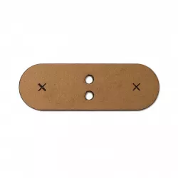 LASER CUT SINGLE STRAP for CARDBOARD