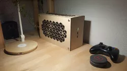 Lasercut micro ITX case