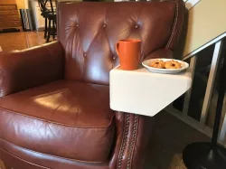 Leather Chair Cup Holder
