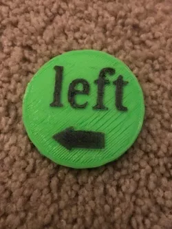 left or right coin