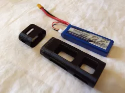 LiPo 2s 2200mAh battery case for Tamiya RC Cars