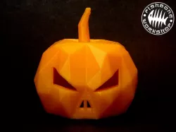 Low Poly Jack-o-Lantern