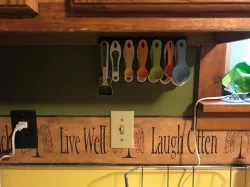 measuring spoon/cup rack