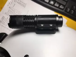 Mini Flashlight Helmet Mount