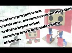 multifunction biped arduino robot