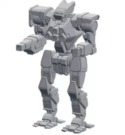 MWO Wolfhound 10mm N scale