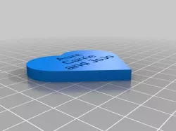 My Customized Message Heart