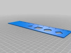 My Customized Stencil Ruler