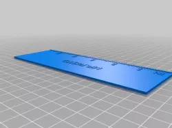 My Customized Stencil Ruler