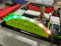 Neopixel Button Cycler Project for 3DX