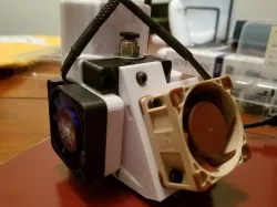 Noctua 40mm Nozzle X Carriage Full Assembly (Updated Jan 2019)