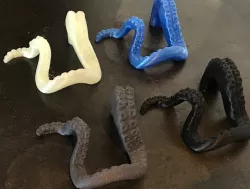 Octopus Phone Stand with Pockets for Magnets
