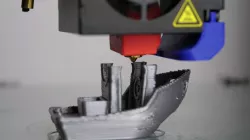 Part cooling nozzle for CR-10 E3D volcano mod