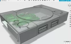 Playstation Pi Mini V3 (Raspberry Pi 2 + 3 Case)