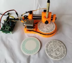 Polar Coaster Drawing Machine
