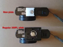Quick release adapter for small/compact camera compatible with RC2 Manfrotto system