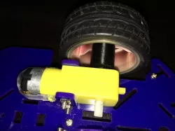 RC Wheel to DC Motor Adapter