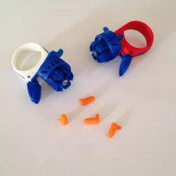 ring revolver toy pour costume genre steampunk