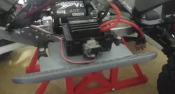 SCX10 Rail sliders with ESC mounting surface