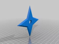 Simple 4 Point Ninja Star