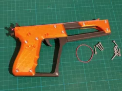 Stinger - Modular Semi Automatic rubber band gun