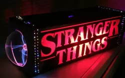 Stranger Things Fiber Optic Lamp
