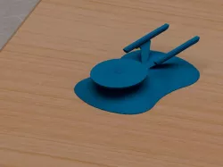 Teal Drone USS ENTERPRISE