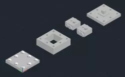 Tevo Tarantula stock heatblock sock mold