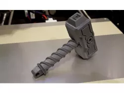 Thor Hammer Keychain