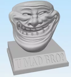 Trollface Bust