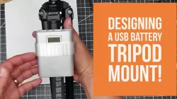 USB Power-Bank to Tripod Mount!