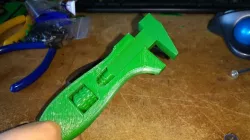 Useless (but cool) Adjustable Wrench/Spanner