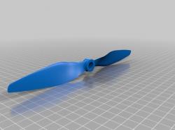 LW-PLA/PLA RC Plane - Pusher Propeller (PProp) by dbm0926, Download free  STL model