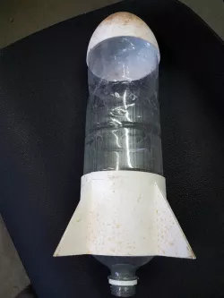 Water Rocket Fins and Nose cone