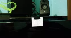 Wii sensor bar mount 