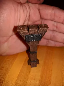 Wooden Timber Post - 28mm gaming